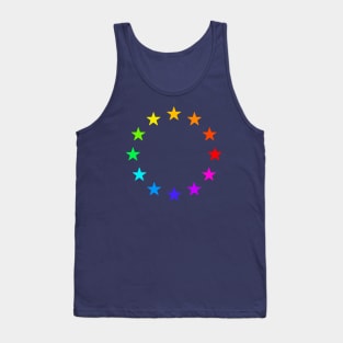 European Flag Stars Tank Top